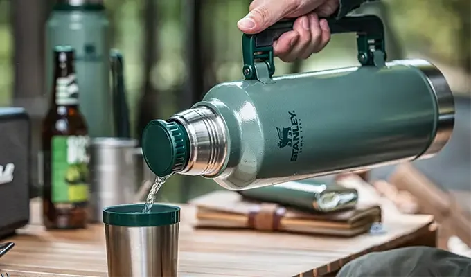 Stanley The Legendary Classic Thermos Lunch box + Spork 400 ml - Matte Black