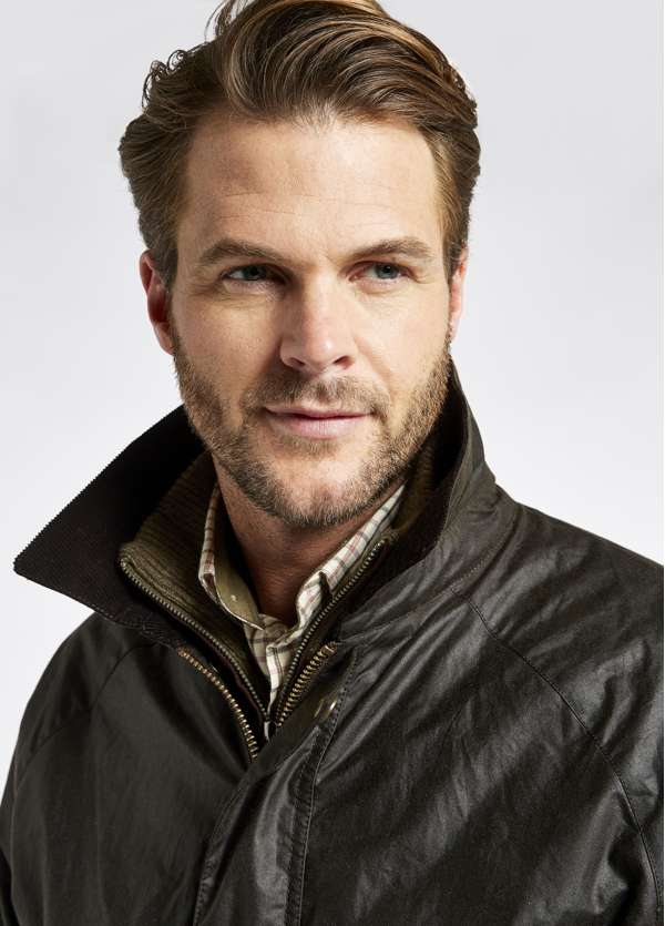 Dubarry Brunswick Wax Jacket Verdigris Overgangsjakker www