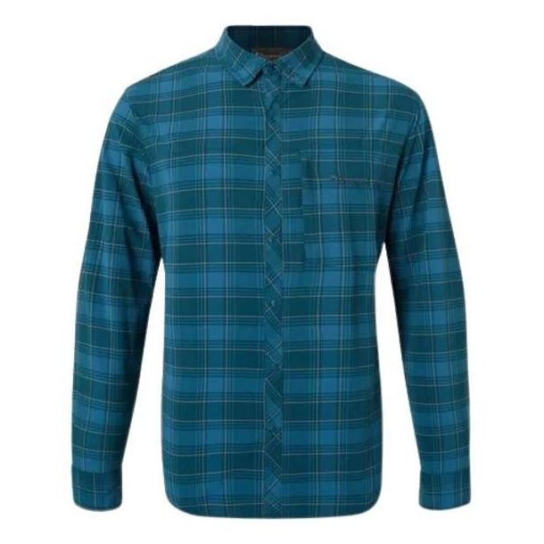 Pinewood Abisko Trekking Skjorte Teal Blue