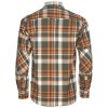 Pinewood Lappland Rough Flannel Skjorte Green/Orange