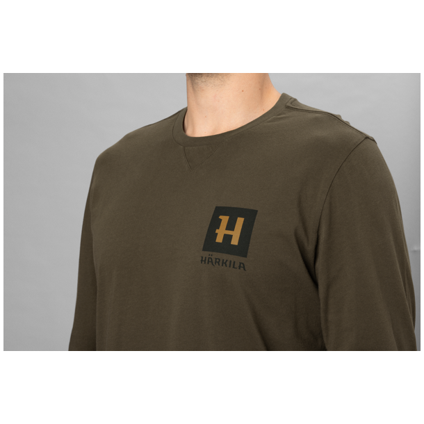Hrkila Gorm L/S T-Shirt Willow Green