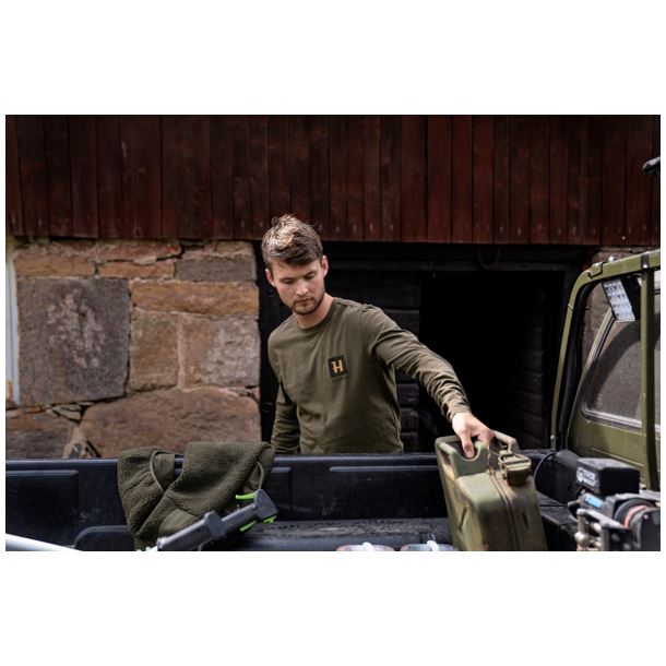 Hrkila Gorm L/S T-Shirt Willow Green