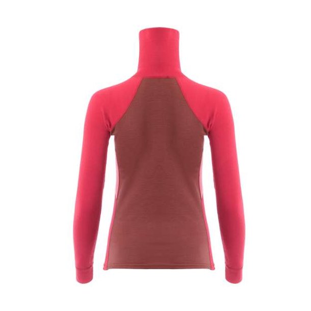 Aclima WarmWool Polo Woman Jester Red/Spiced Coral