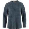 Fjllrven vik Rib Sweater W Navy