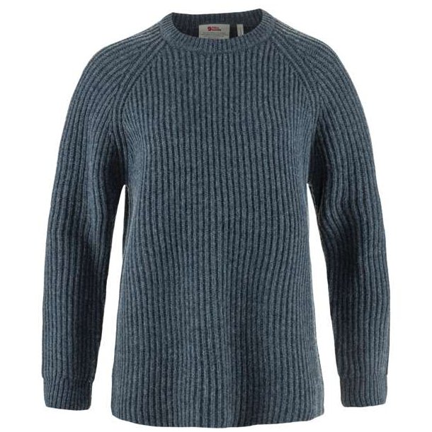 Fjllrven vik Rib Sweater W Navy