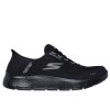 Skechers Go Walk Flex WP SlipIn Sko Black