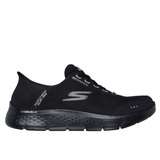 Skechers Go Walk Flex WP SlipIn Sko Black