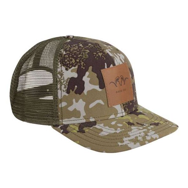 Blaser Leather Badge Cap HunTec Camouflage