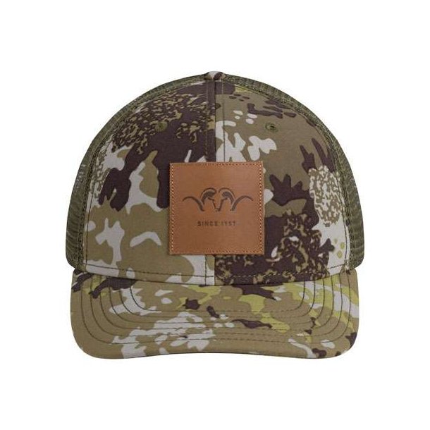 Blaser Leather Badge Cap HunTec Camouflage