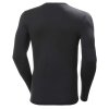 Helly Hansen Lifa Merino Midweight Crew Base Layer Black