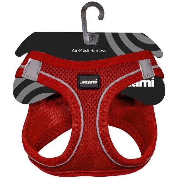 Ozami Air-Mesh Sele til Hund Rd Str. S