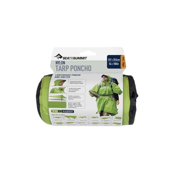 Sea to Summit 70D Tarp Poncho 137x253cm