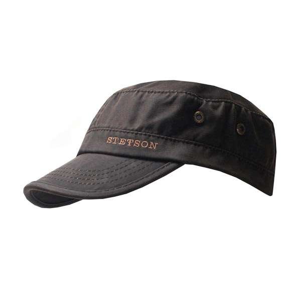 Stetson Army Cap CO/PES PE/Brown Caps www.outdoorlife.dk