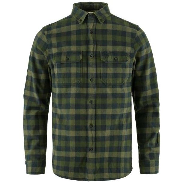 Fjllrven Skog Shirt Deep Forest-Laurel Green