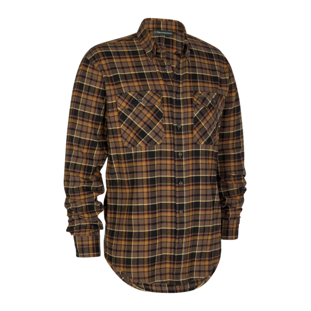 Deerhunter Marvin Flannel Skjorte Brown Check