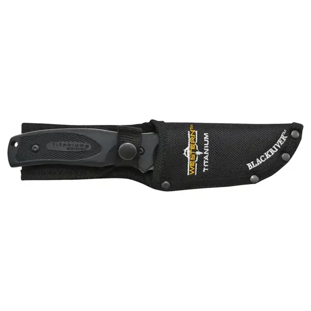Camillus Black River Blade Dolk Sort m/Skede
