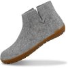 Glerups Boot Hjemmesko Med Gummisl Grey