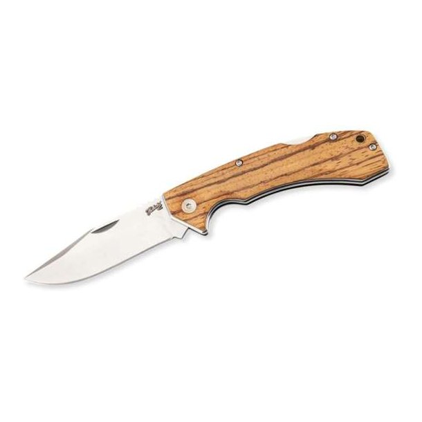 Herbertz Foldekniv Med Ls Zebratr - 8.7cm