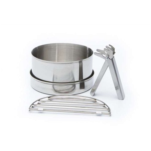 Kelly Kettle Cook Set Large Stainless Steel