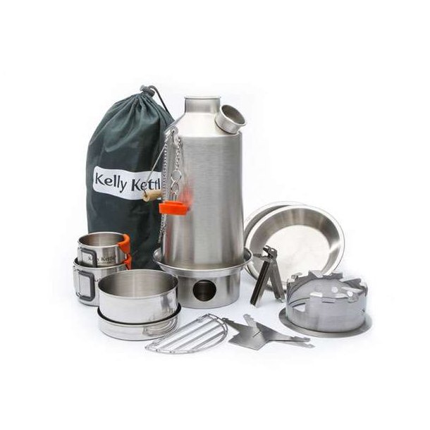 Kelly Kettle Ultimate Base Camp Kit Stainless Steel