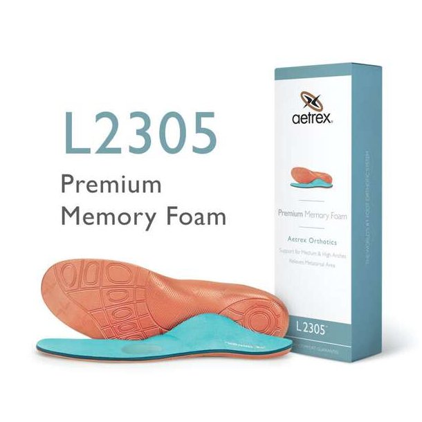 Aetrex Insole 2305 Premium Pelot Light Blue