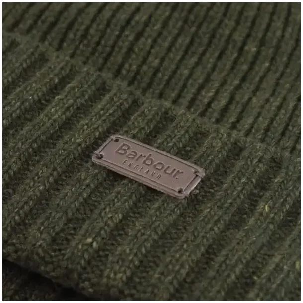 Barbour Carlton Beanie DK Green