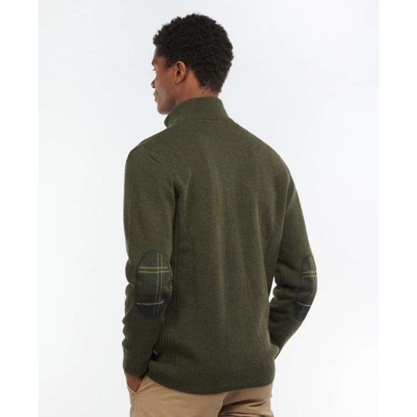 Barbour Holden Half Zip Sweater Olive