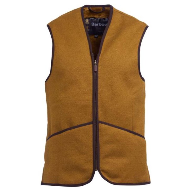 Barbour Warm Pile Zip-in Liner Vest Bark