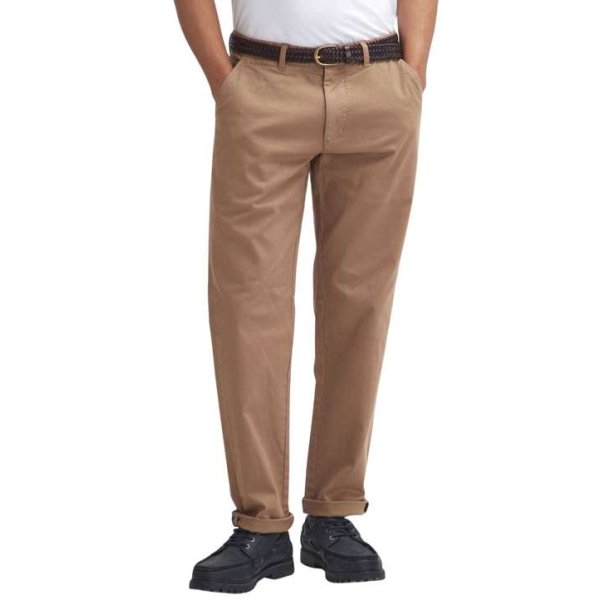 Barbour WashedStretch Twill Tailored Trs Stone