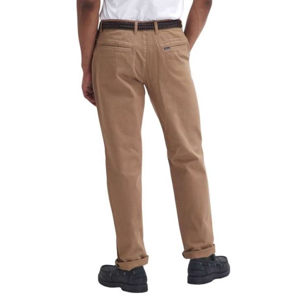 Barbour WashedStretch Twill Tailored Trs Stone