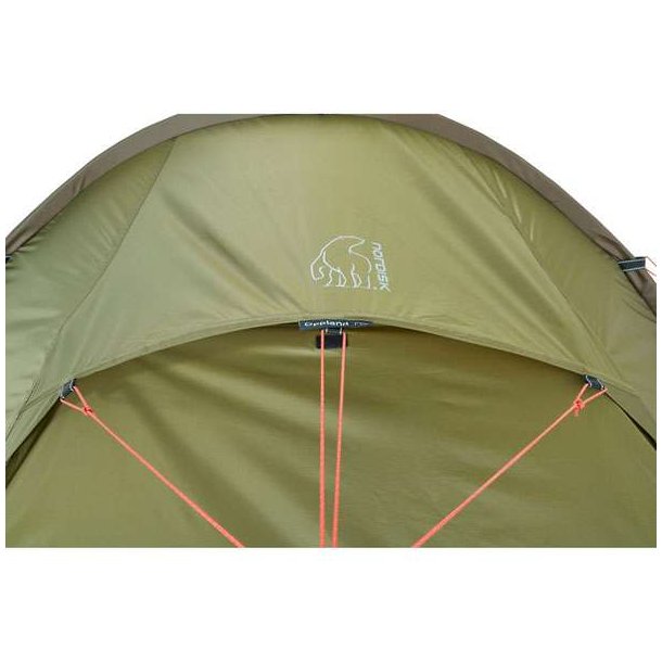 Nordisk Oppland 3 PU Tent 3-personers Dark Olive