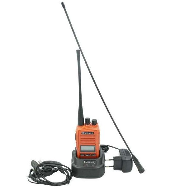 Nordhunt Jagtradio St Orange Incl resnegl og Skovantenne
