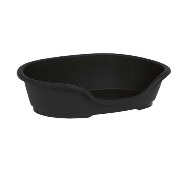 Hundeseng DC Sort Plast 95cm